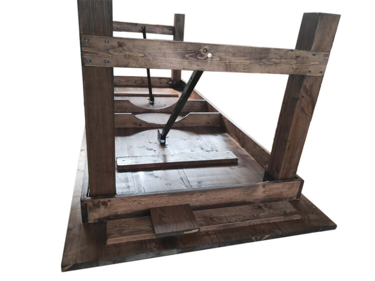 back painting of farm tables