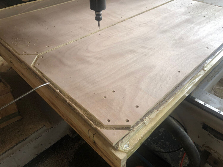 ABS Coner Folding Tables Wholesale