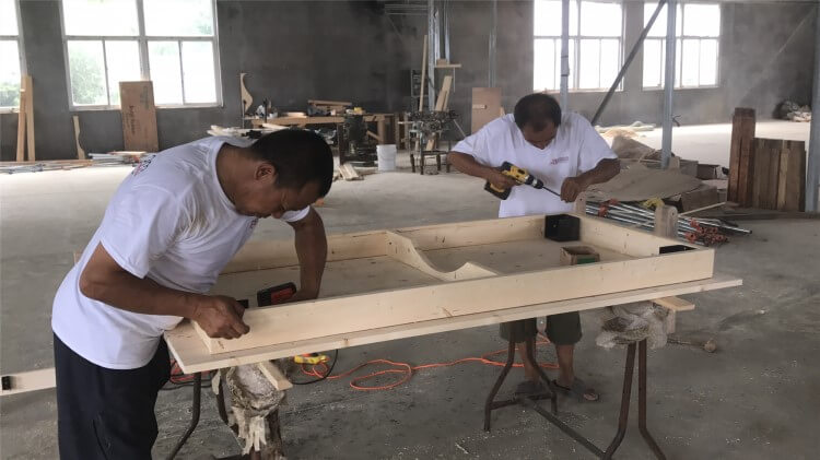 folding farmhouse table manufacture