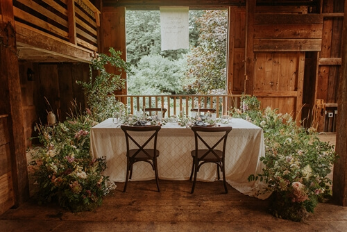 barn cross back chair