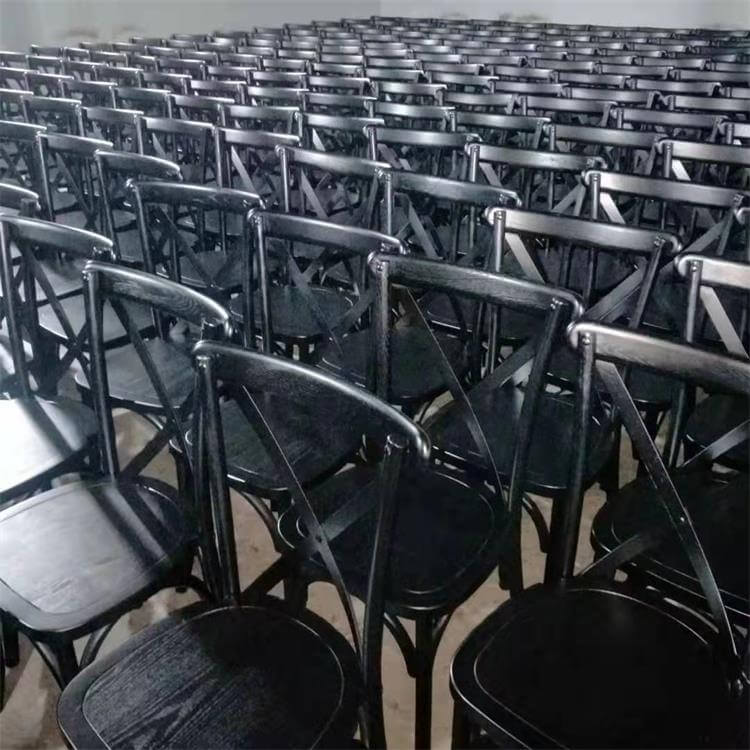 black cross back chairs factory