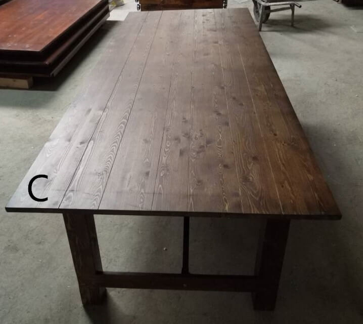 C farmhouse tables