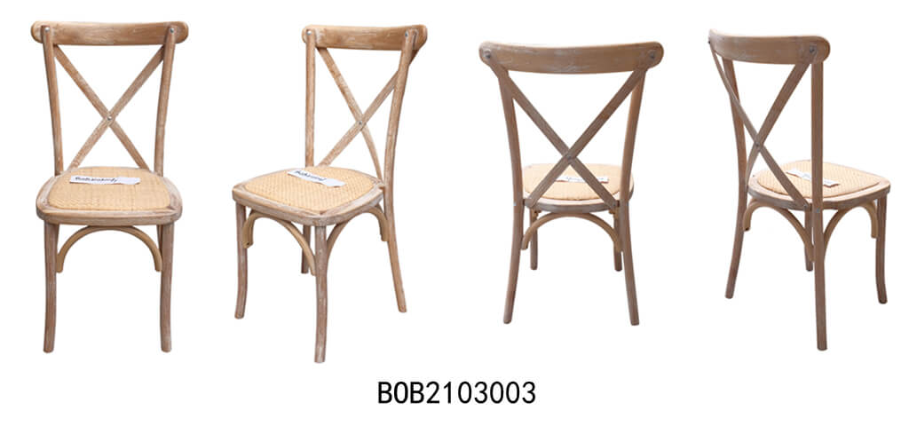 cross back chairs color