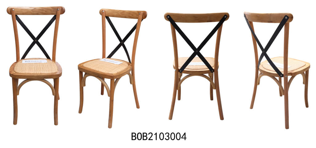 cross back chairs color