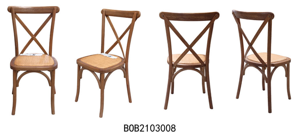 cross back chairs color