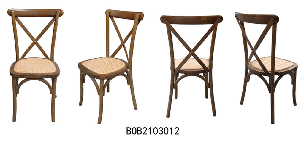 cross back chairs color