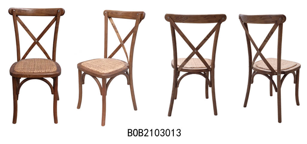 cross back chairs color