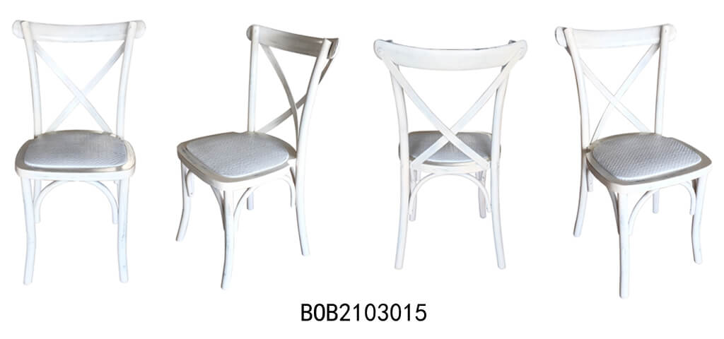 cross back chairs color