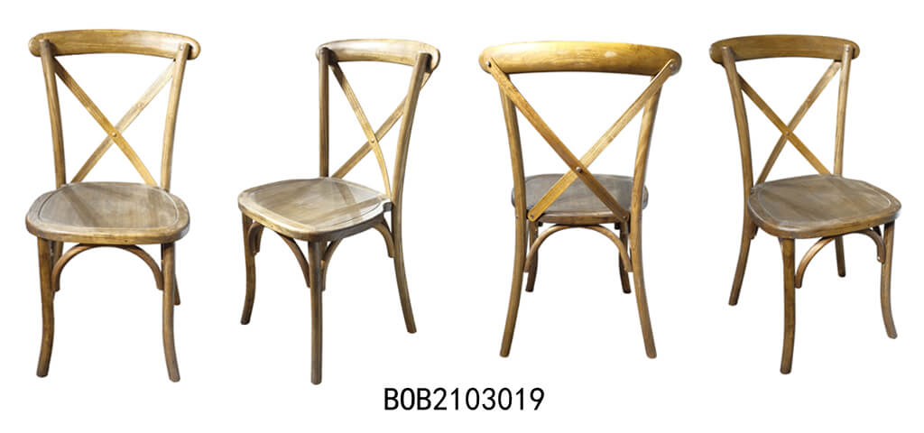 cross back chairs color