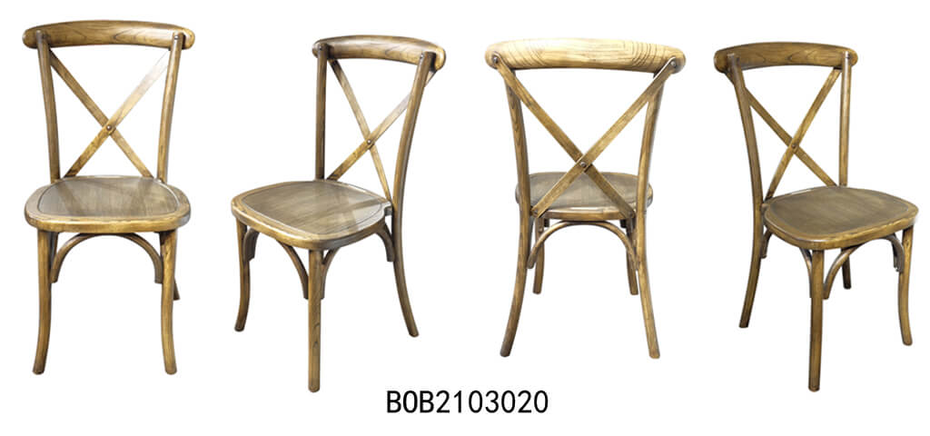 cross back chairs color