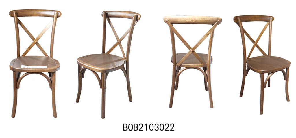 cross back chairs color