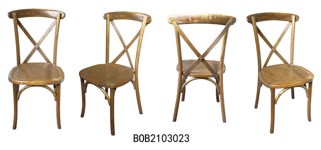 cross back chairs color