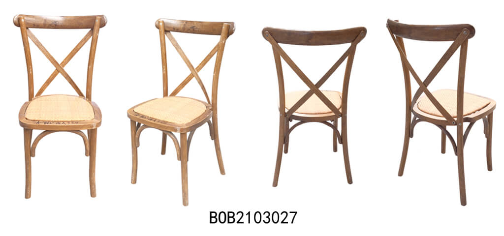 cross back chairs color