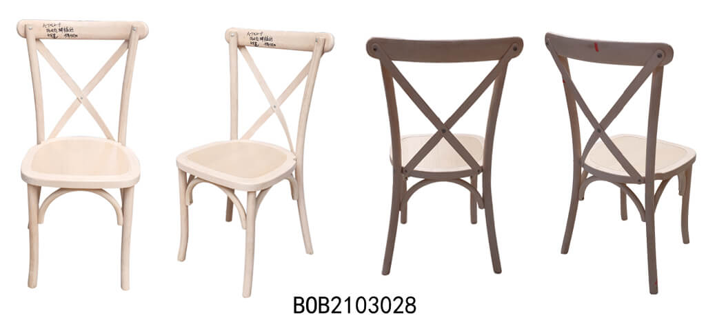 cross back chairs color