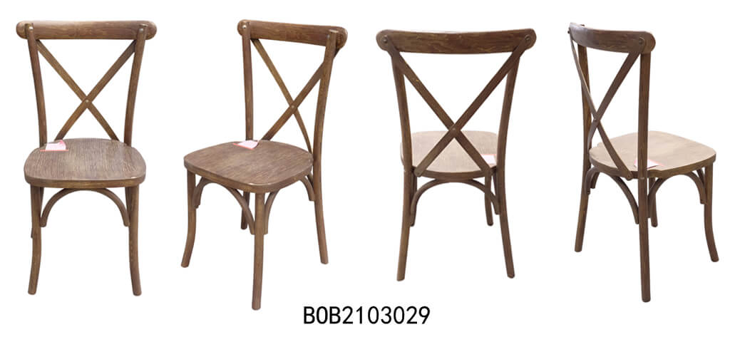 cross back chairs color