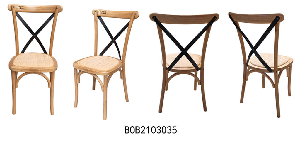 cross back chairs color