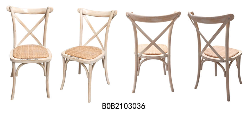 cross back chairs color