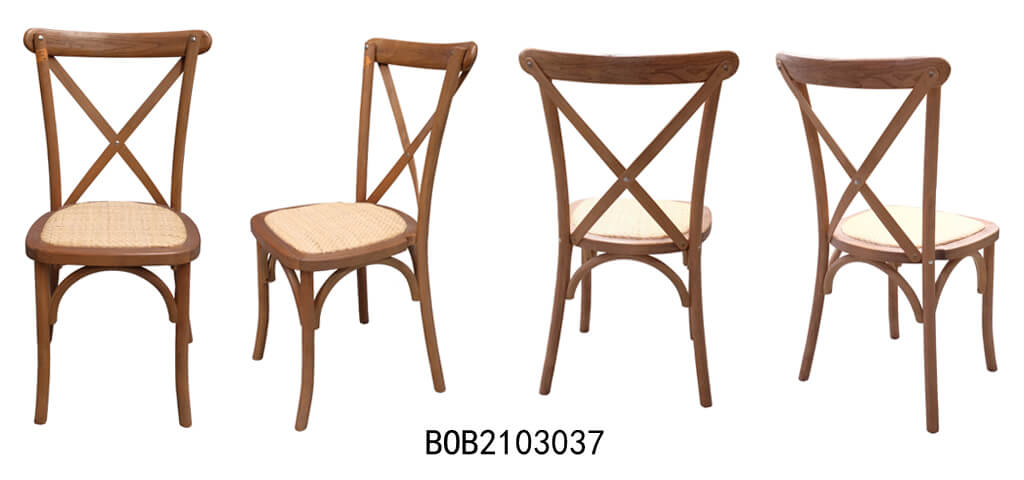cross back chairs color