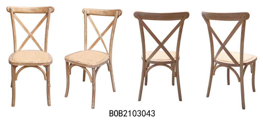 cross back chairs color