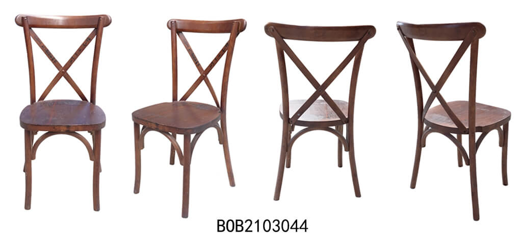 cross back chairs color