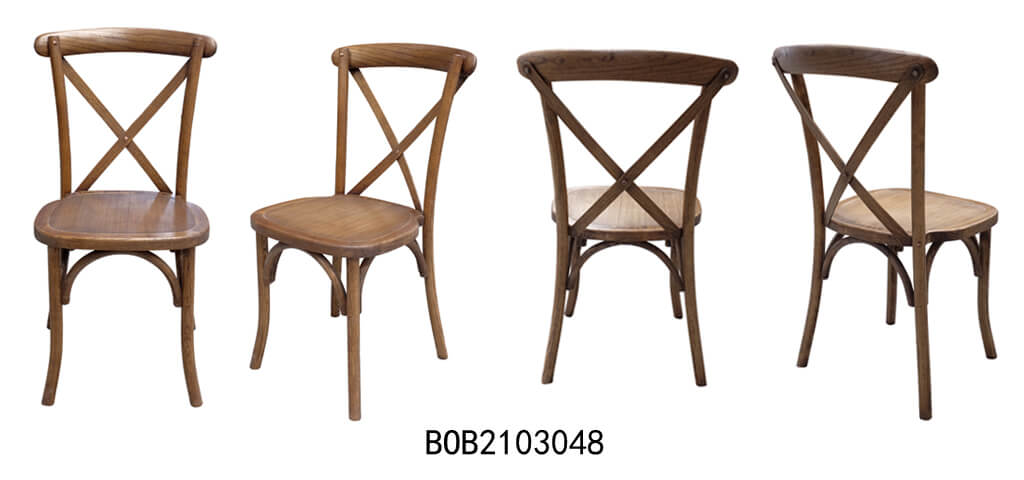 cross back chairs color