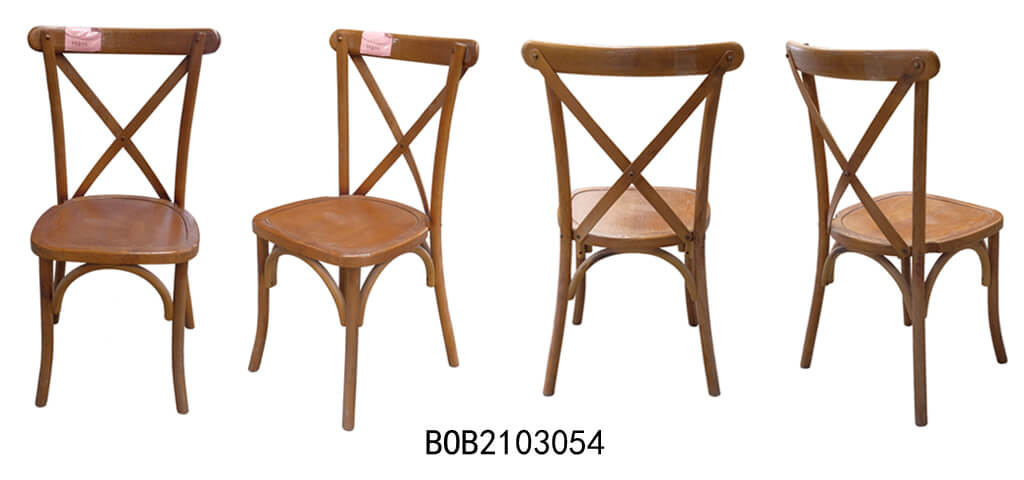 cross back chairs color