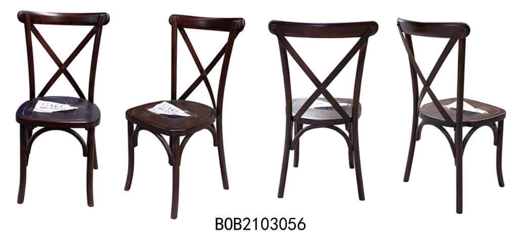 cross back chairs color