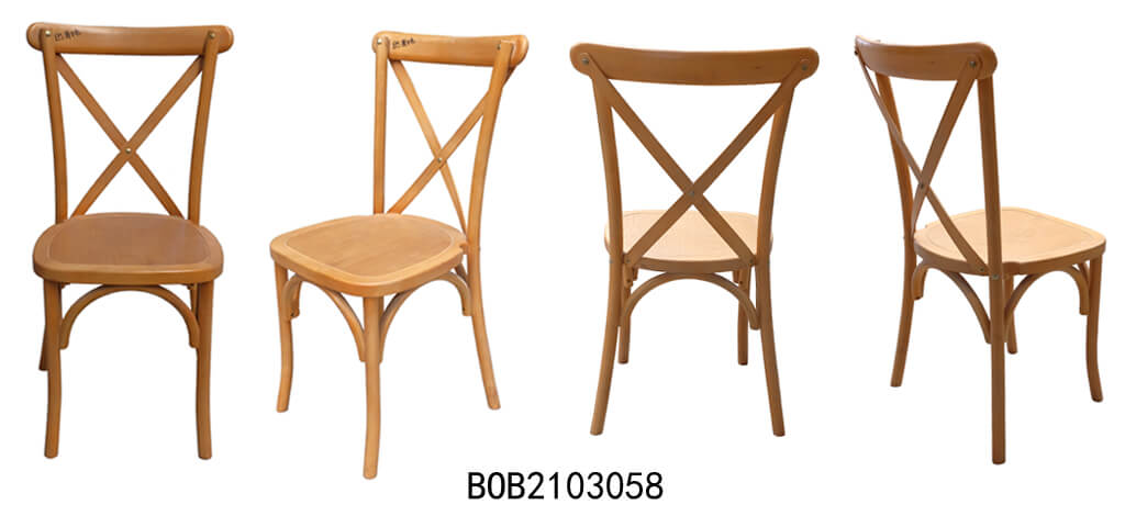 cross back chairs color