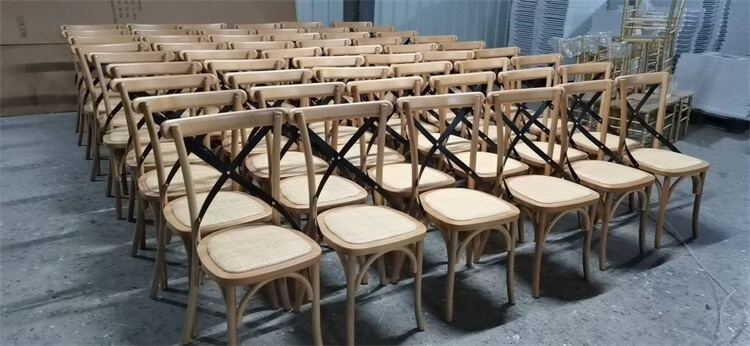 cross back chairs metal x parts