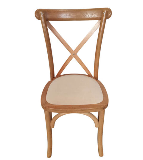 Fireproof Cushion Crossback Chair