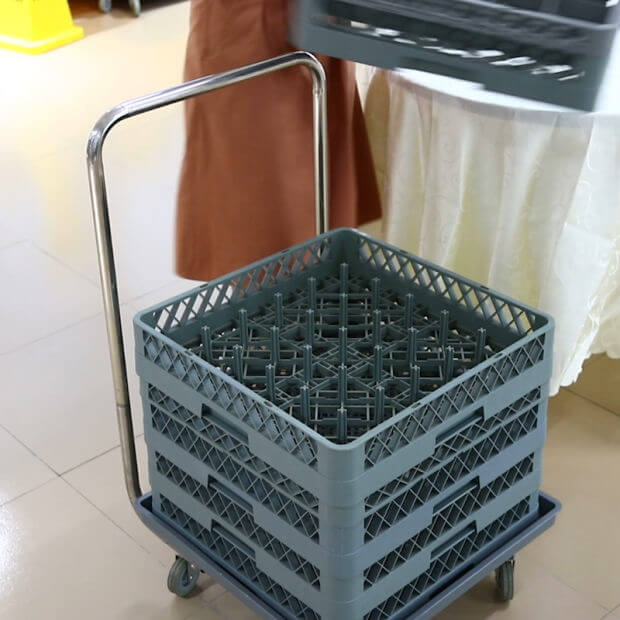 glass and cup basket