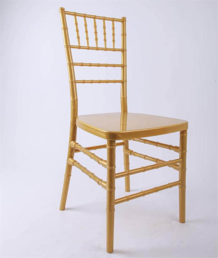 gold resin chiavari chairs manufacturer