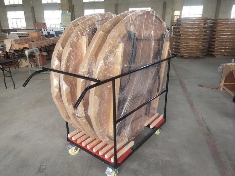 how to transport banquet tables