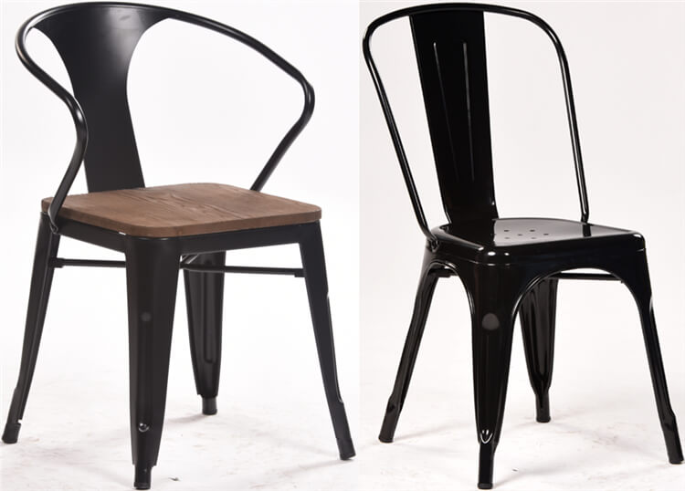 industrial style dining chairs