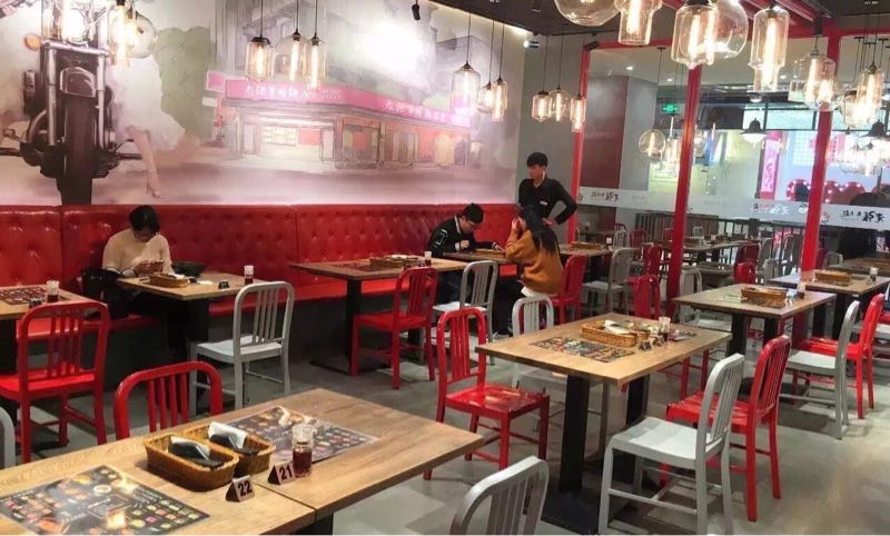 industrial style dining chairs