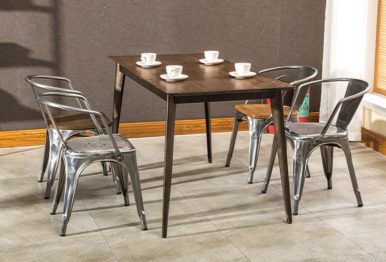 industrial style dining chairs