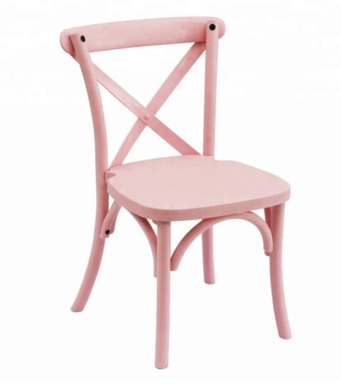 Resin Kids Cross Back Chair