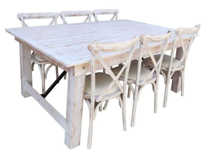 limewash farmhouse tables