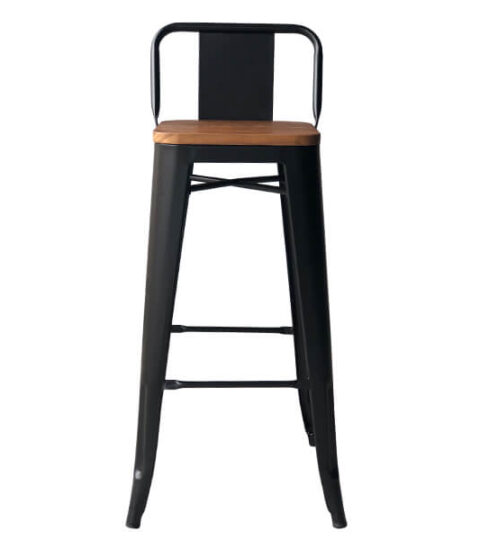 Low Back Metal Stool Supplier