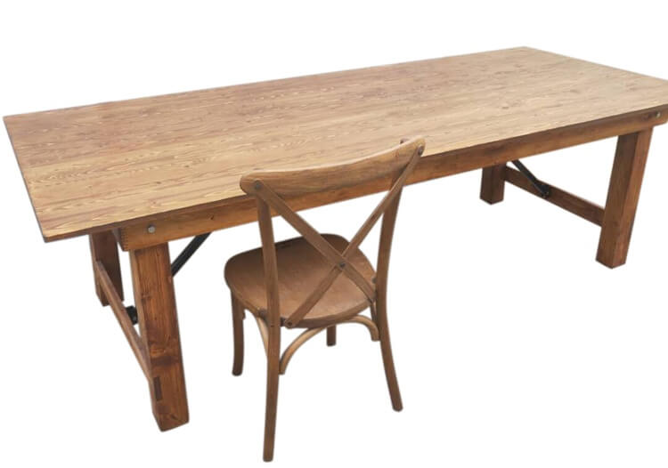 Oak Color Farm Tables