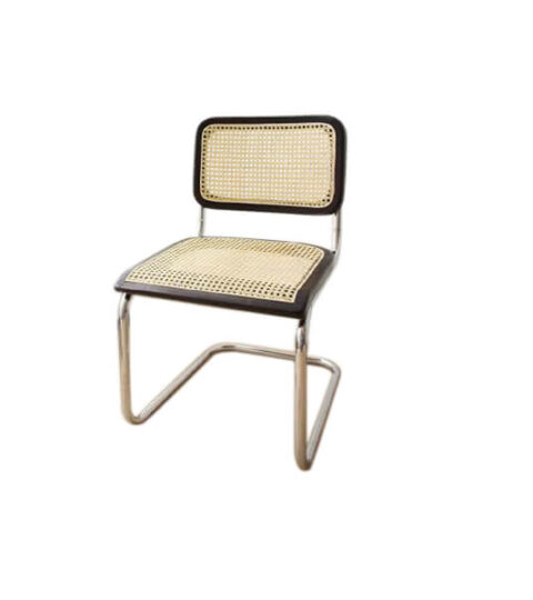 Stainless Steel Cane Dining Chair