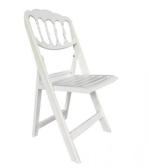 Napoleon Folding Chairs Slat Seats
