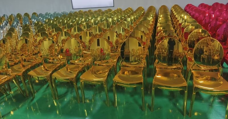 resin ghost chair bulk