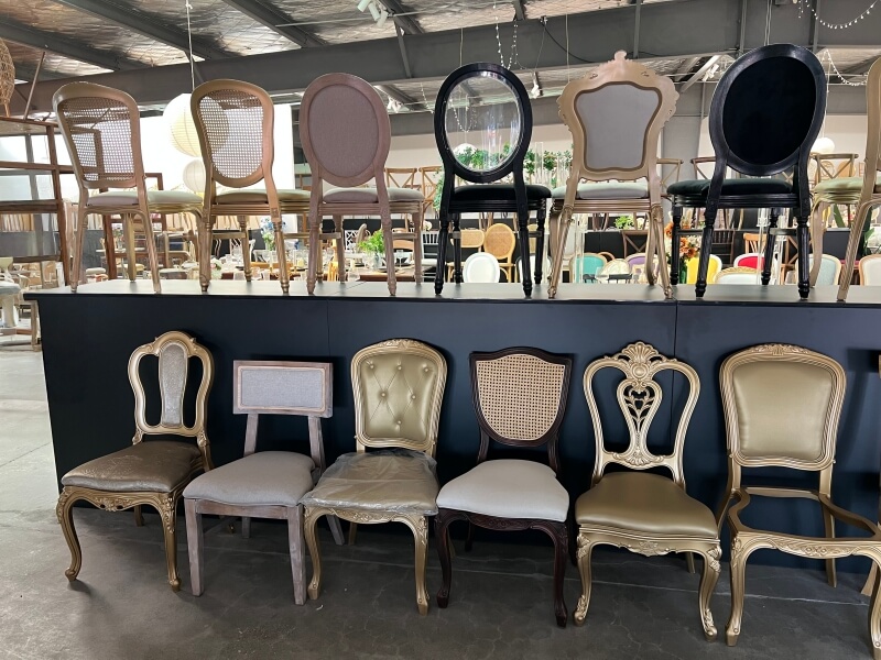 resin louis chair bulk