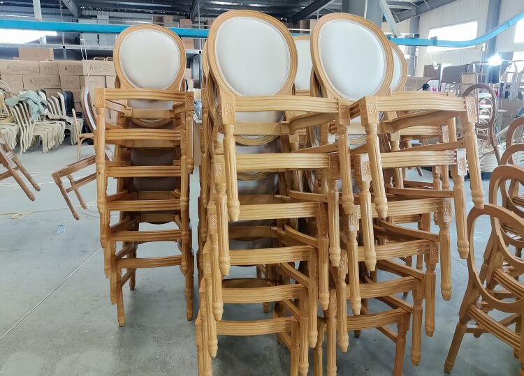 resin louis chairs