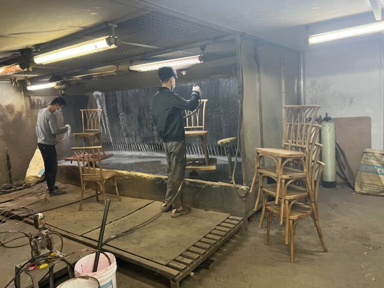 resin stacking chair