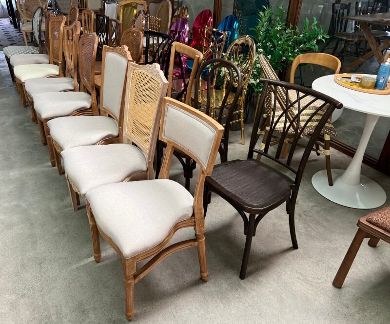resin wedding chair factory