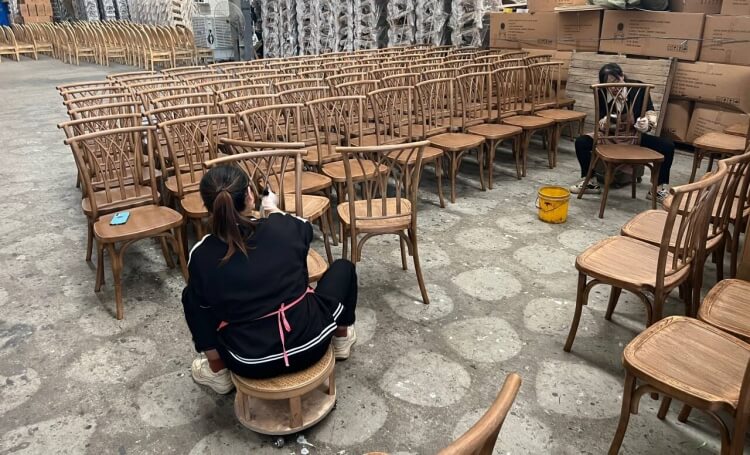resin willow chair factory