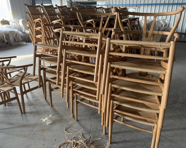 resin wishbone chair bulk