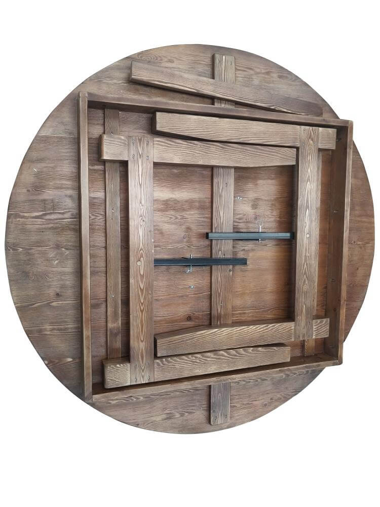 wooden farmhouse table factory